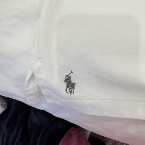 Ralph Lauren Men's White Polo Shirt - Picture 7 of 8